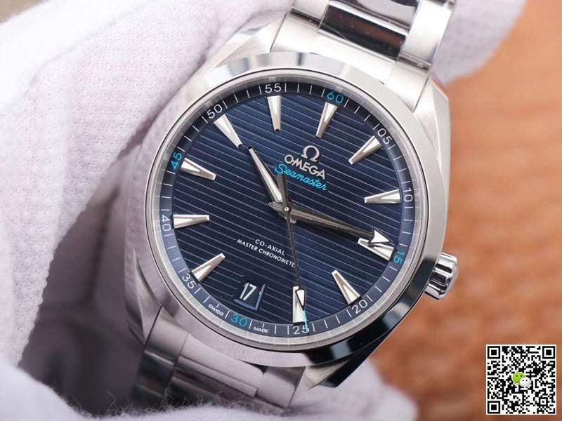 Omega Seamaster 220.10.41.21.03.001 VS Factory Blue Dial