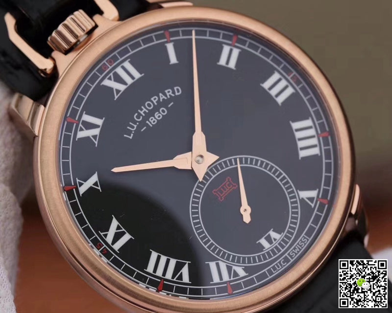 Chopard L.U.C 161923-1001 Louis Ulysse Black Dial