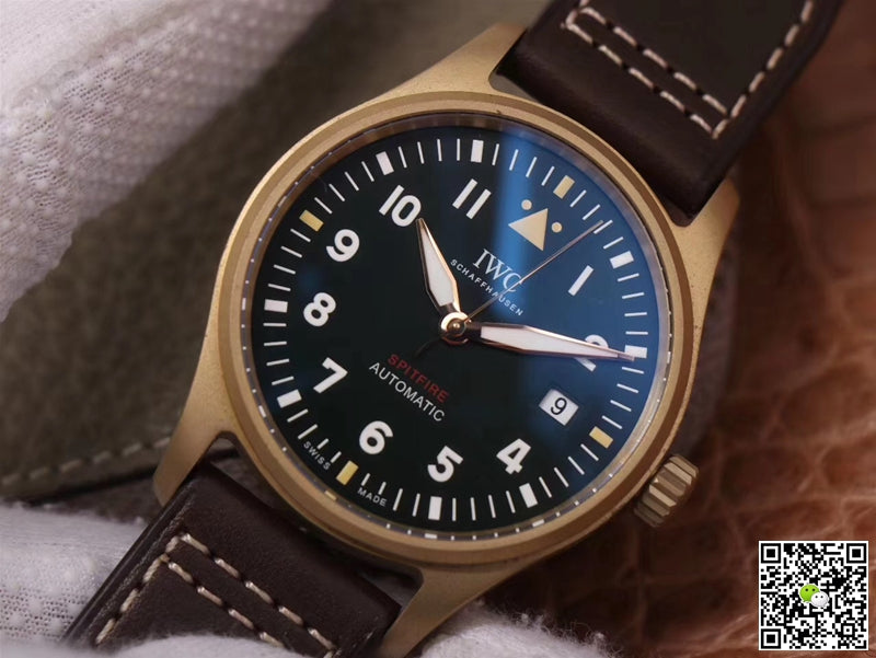 IWC Pilot Spitfire IW326802 MKS Factory Black Dial