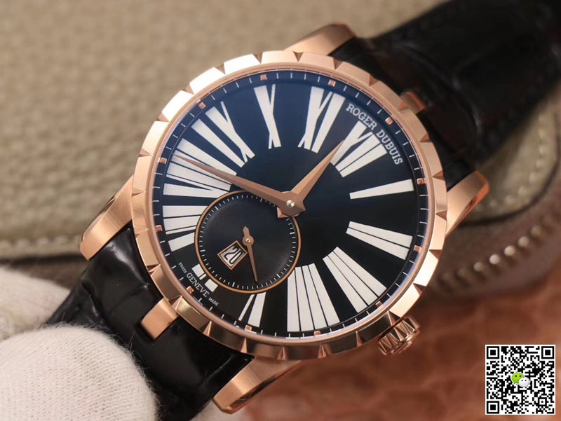 Roger Dubuis Excalibur DBEX0537 PF Factory Black Dial