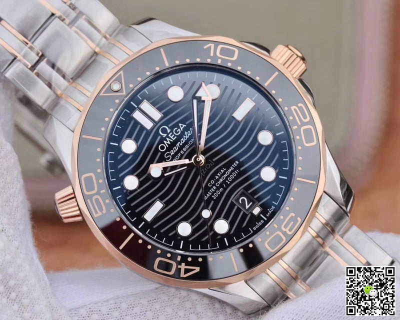 Omega Seamaster Diver 300M 210.20.42.20.01.001 VS Factory Black Dial