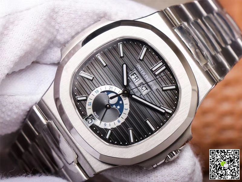 PF Factory Patek Philippe Nautilus 5726/1A-001 Moonphase Gray Dial