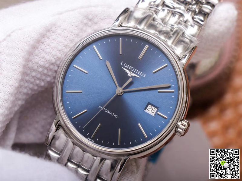 RM Factory Longines Presence L4.922.4.92.6 Stainless Steel Blue Dial