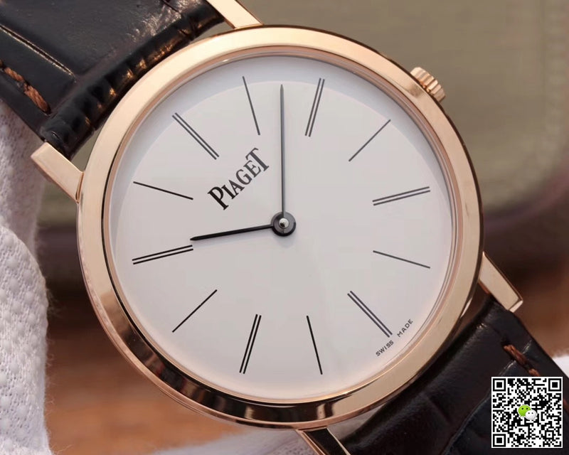 Piaget Altiplano Mecanique P10584 G0A31114 MKS Factory Rose Gold White Dial