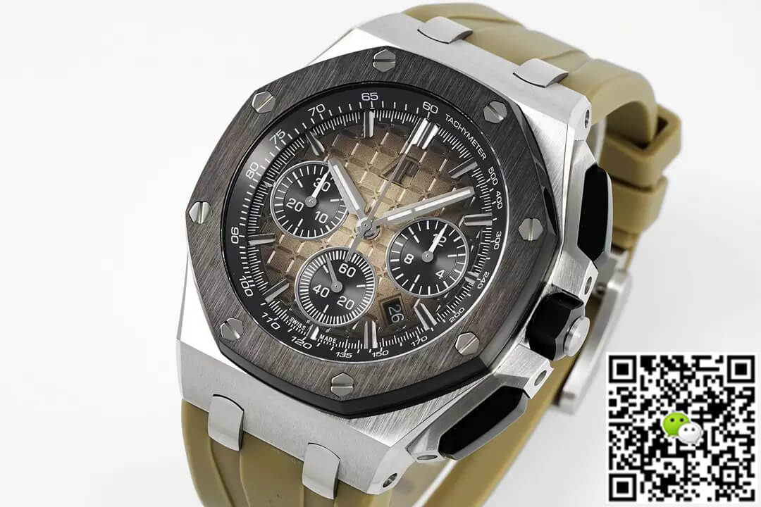 Audemars Piguet Royal Oak Offshore 26420SO.OO.A600CA.01 APF Factory Smoked Light Brown Dial