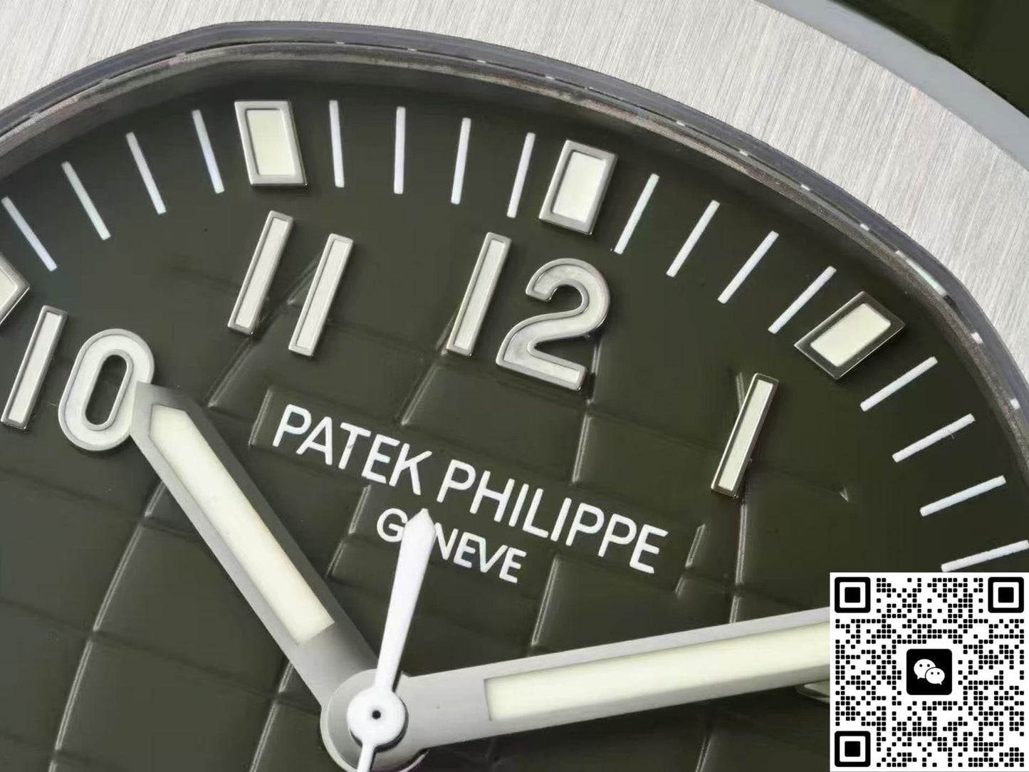 Patek Philippe Aquanaut 5168G-010 DDF Factory Date Display