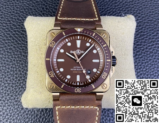 Bell & Ross Instruments BR0392-D-BR-BR-SCA BR Factory Bronze Case
