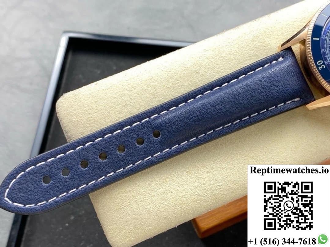 Blancpain Air Commander AC02-36B40-63B TW Factory Calfskin Strap