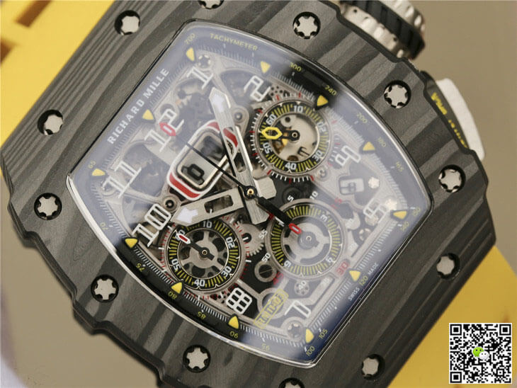 Richard Mille RM11-03 KV Factory Carbon Fiber Case