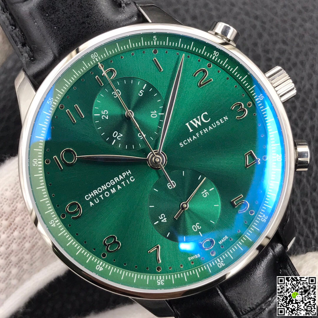 IWC Portugieser IW371615 ZF Factory Green Dial