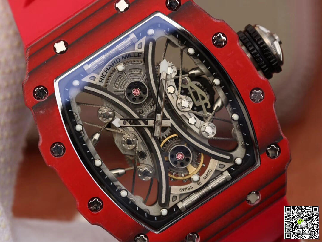 Richard Mille RM53-01 KV Factory TPT Carbon Fiber Skeleton Dial