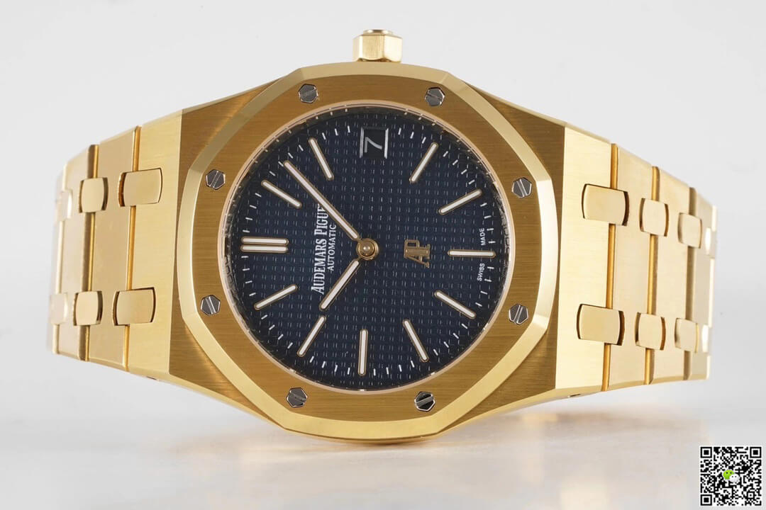Audemars Piguet Royal Oak 15202BA.OO.1240BA.01 KZ Factory Yellow Gold Blue Dial