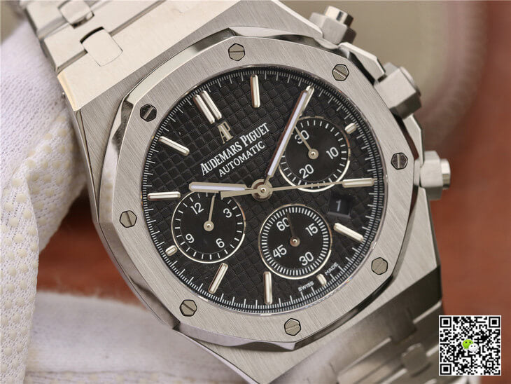 Audemars Piguet Royal Oak Chronograph 26320ST.OO.1220ST.01 OM Factory Black Dial