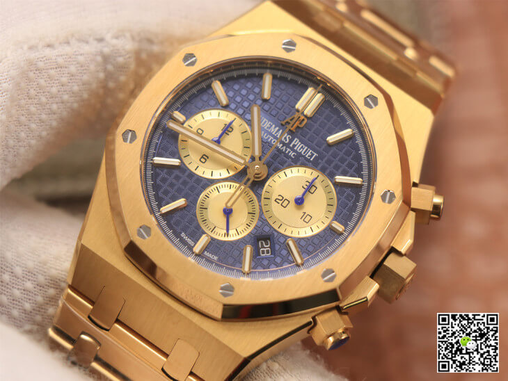Audemars Piguet Royal Oak Chronograph 26331BA.OO.1220BA.01 OM Factory Blue Dial