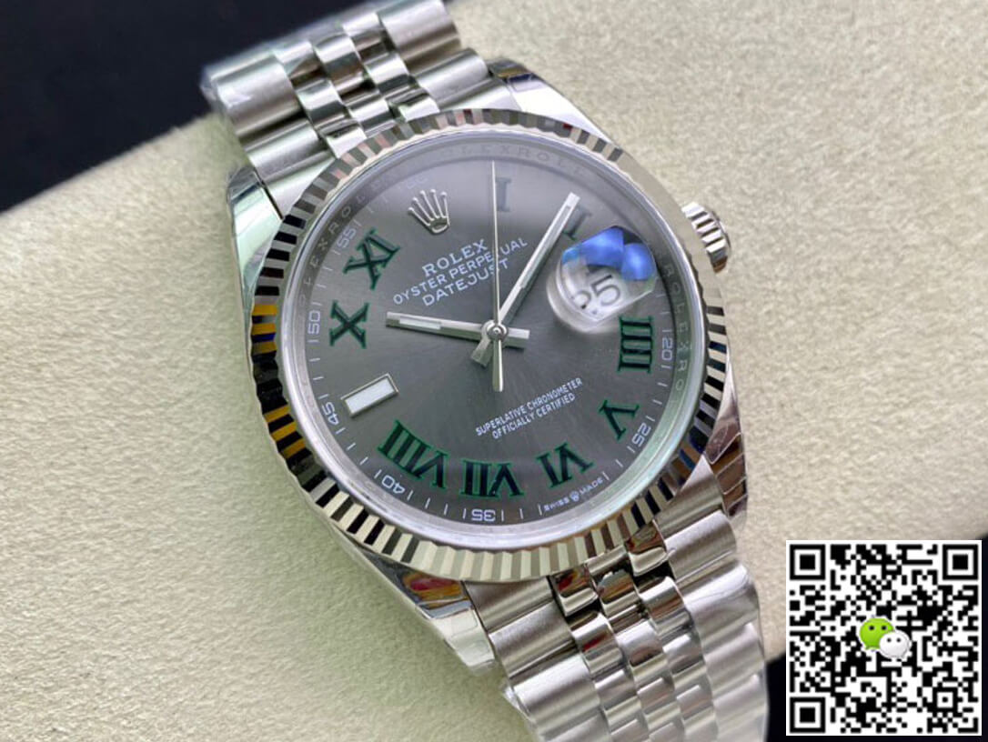 Rolex Datejust M126234-0045 36MM EW Factory Grey Dial