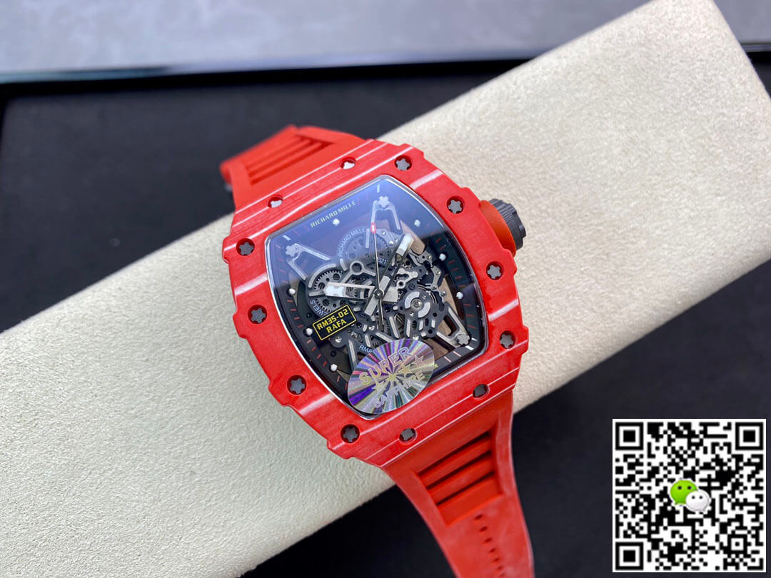 Richard Mille RM035-02 RM Factory Red Carbon Fiber Case