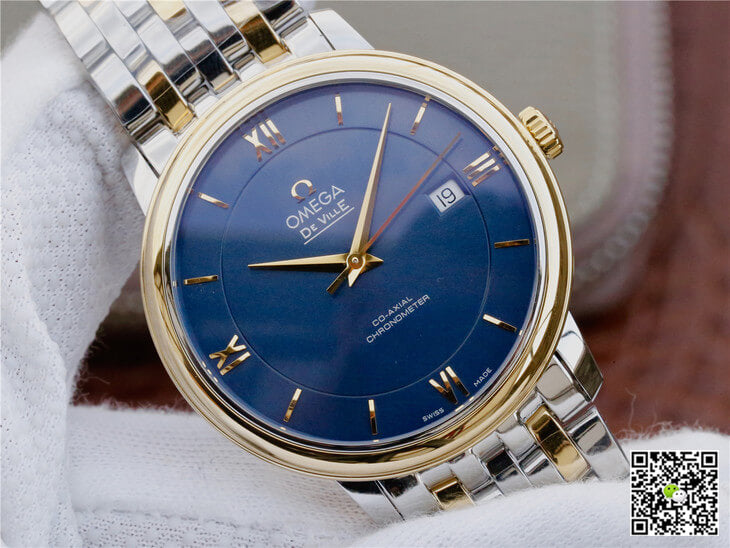 Omega De Ville 424.20.37.20.03.001 TW Factory Blue Dial