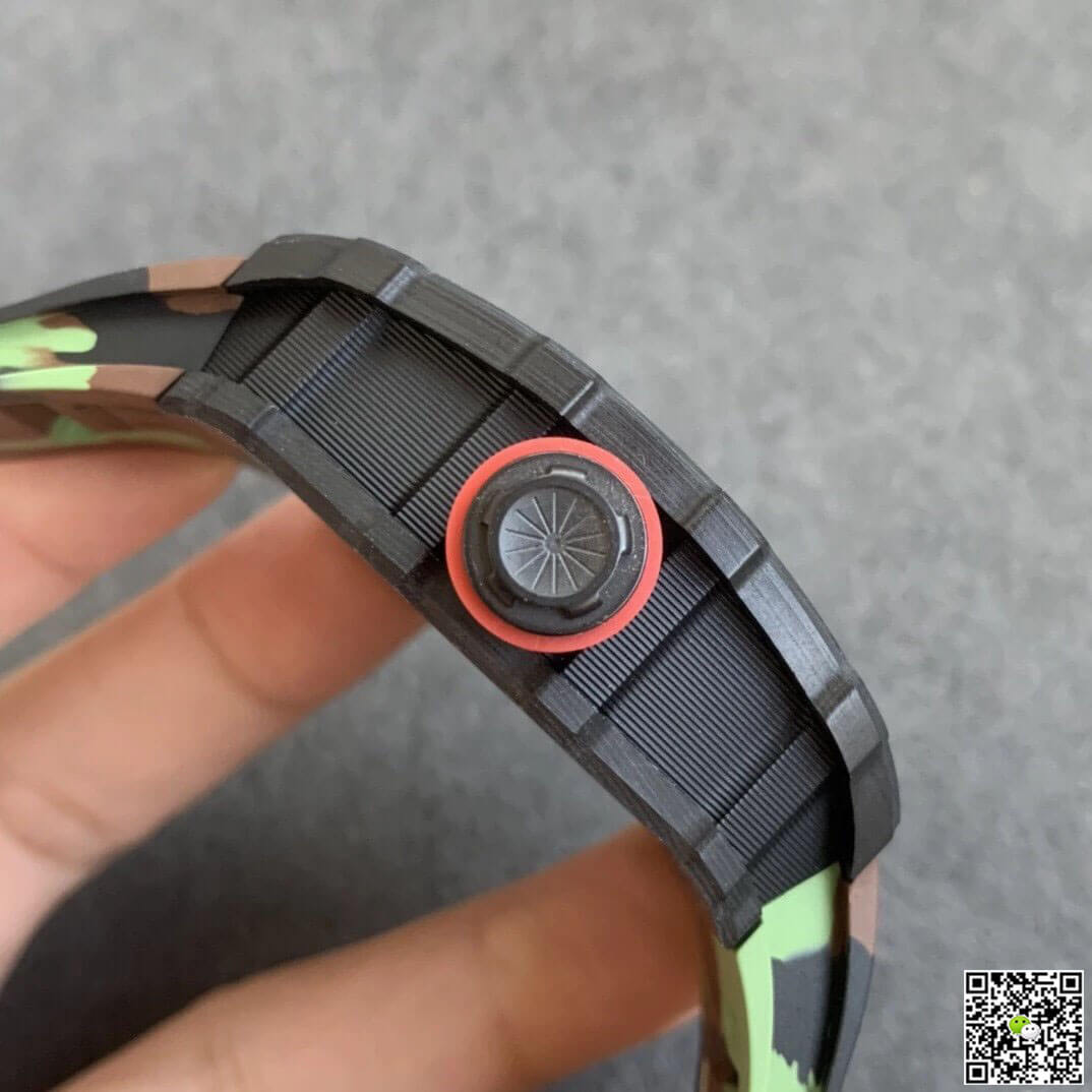 Richard Mille RM35-02 KV Factory V3 Carbon Fiber Camouflage Strap