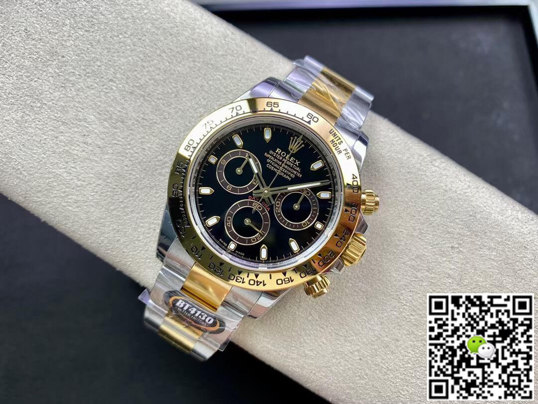Rolex Daytona M116503-0004 BT Factory Yellow Gold Black Dial