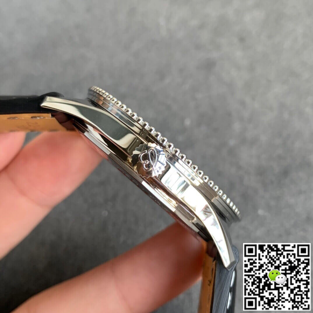 Breitling Navitimer 1 V7 Factory Stainless Steel Black Dial