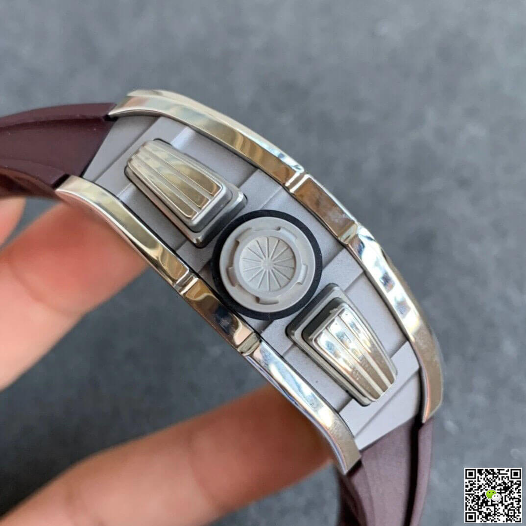 Richard Mille RM11 KV Factory Titanium Brown Strap