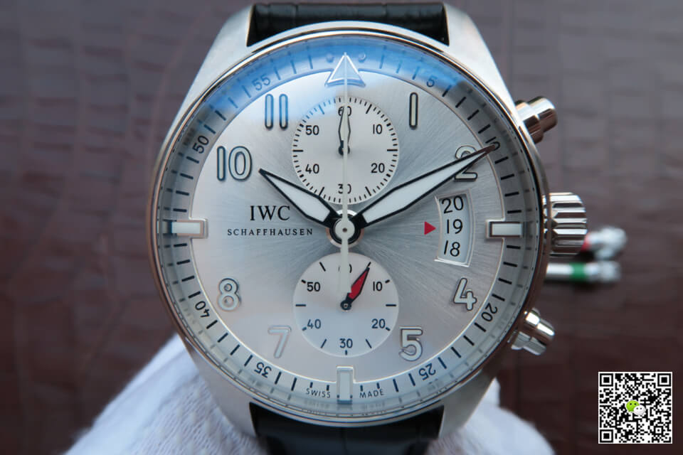 IWC Pilot JU-AIR Special Edition IW387809 ZF Factory Rhodium Dial
