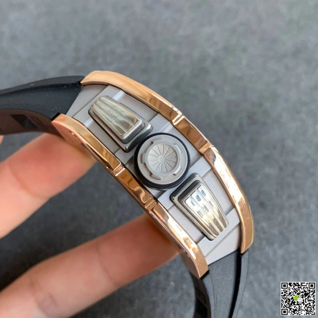 Richard Mille RM11 KV Factory Rose Gold Skeleton Dial