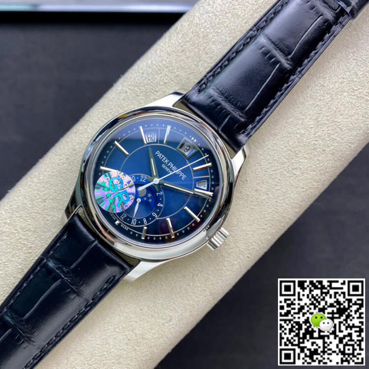 Patek Philippe Complications 5205G-013 GR Factory Stainless Steel Blue Dial