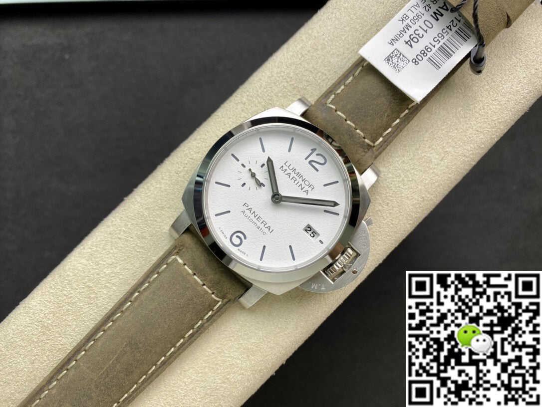 Panerai Luminor PAM01394 VS Factory White Dial
