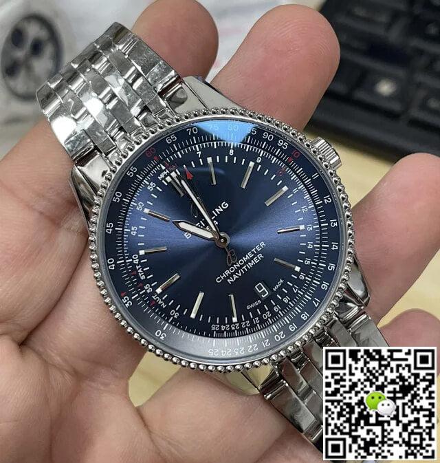 Breitling Navitimer 1 A17326161C1A1 V7 Factory Blue Dial