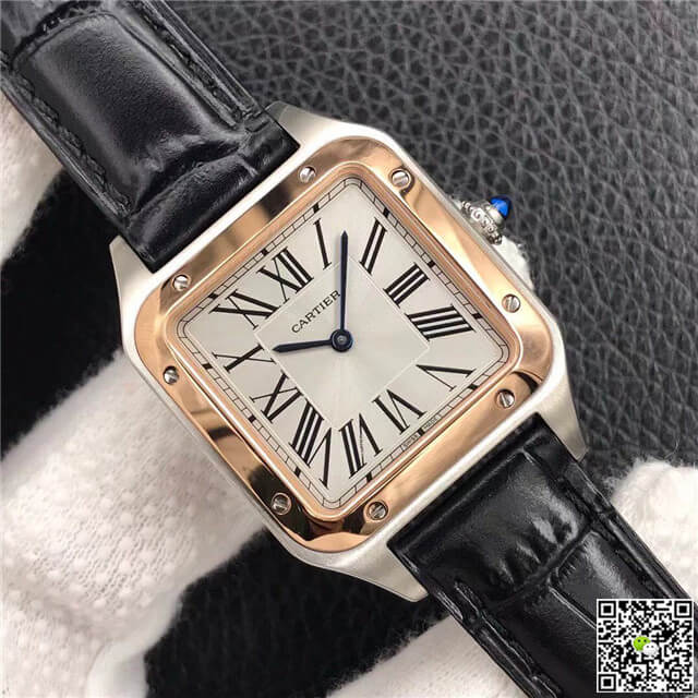 Cartier Santos W2SA0012 Ladies Silver Dial