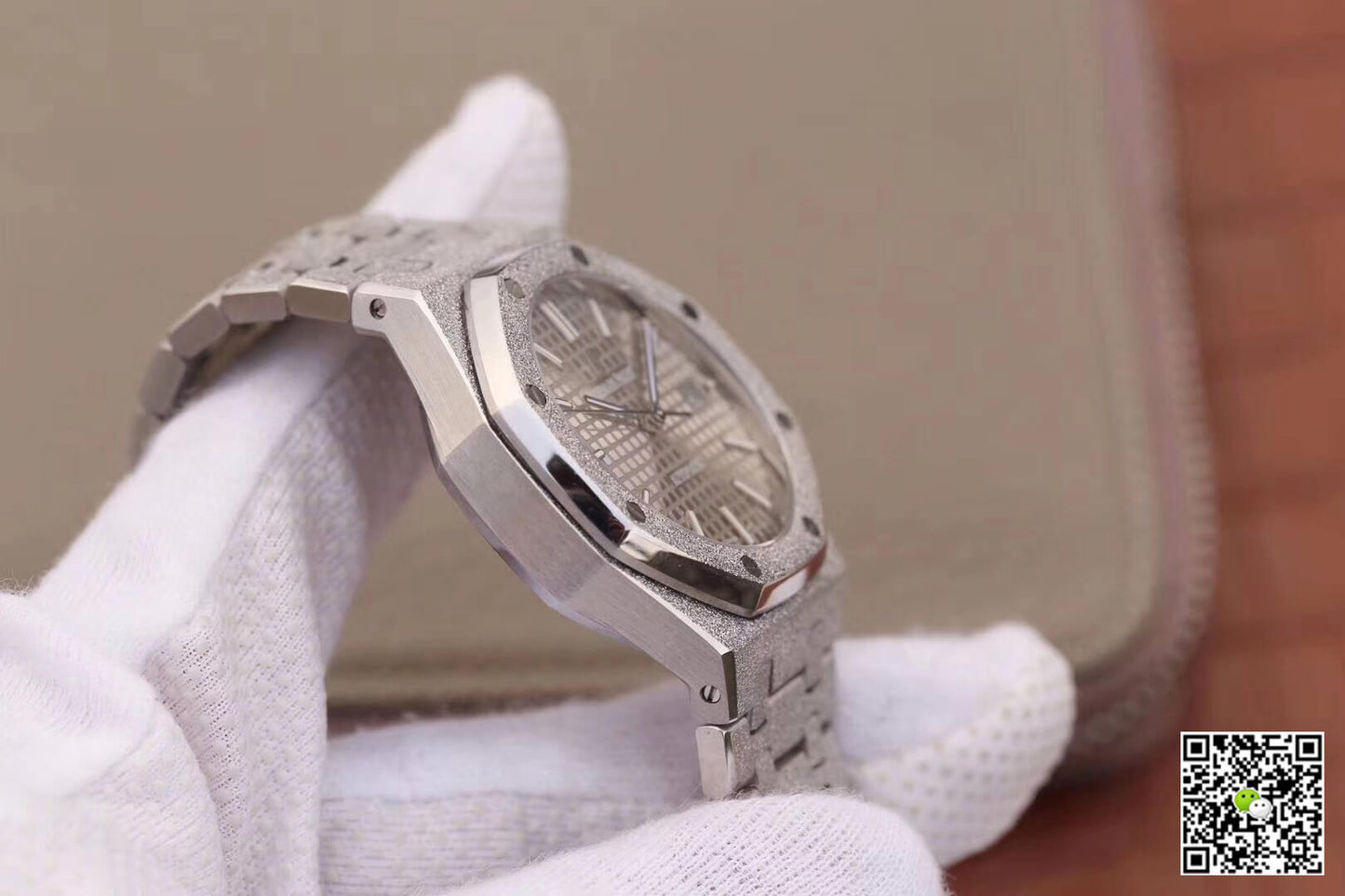 Audemars Piguet Royal Oak 15454BC.GG.1259BC.01 JH Factory Rhodium Dial