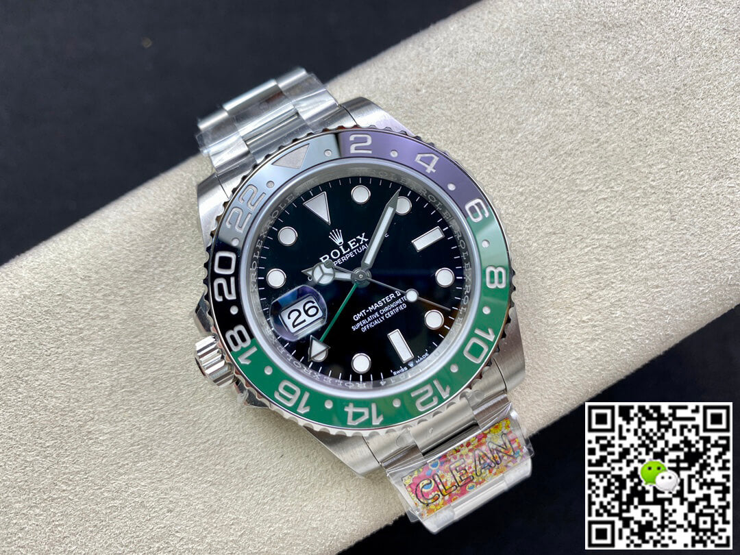Rolex GMT Master II M126720VTNR-0001 Clean Factory Black Dial