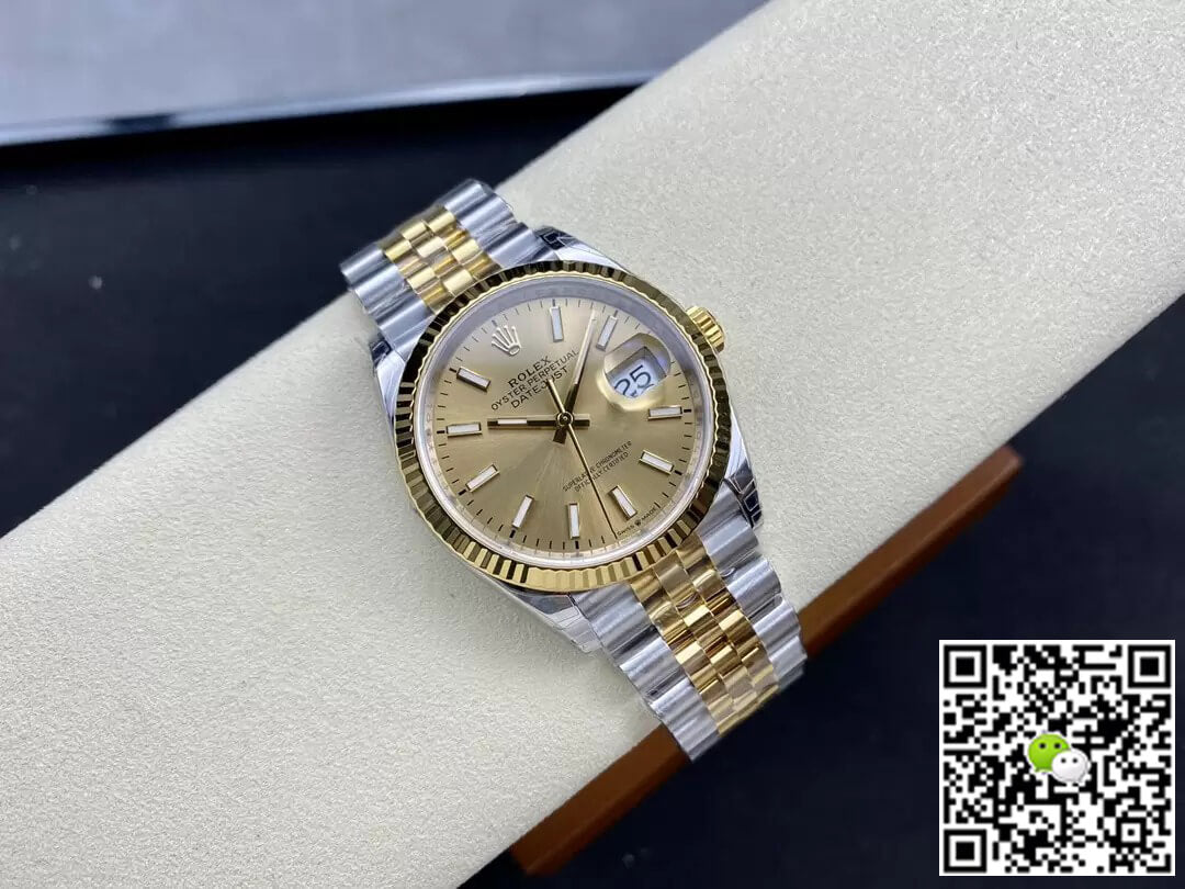 Rolex Datejust M126233-0015 VS Factory Yellow Gold
