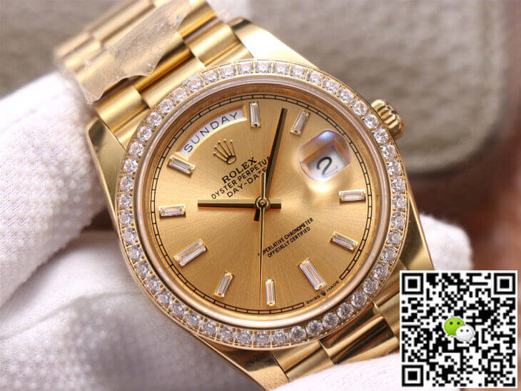 Rolex Day Date M228348RBR-0002 EW Factory 18ct Gold