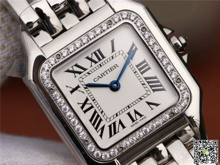 Cartier Panthere De Medium Ladies W4PN0008 GF Factory Silver Dial