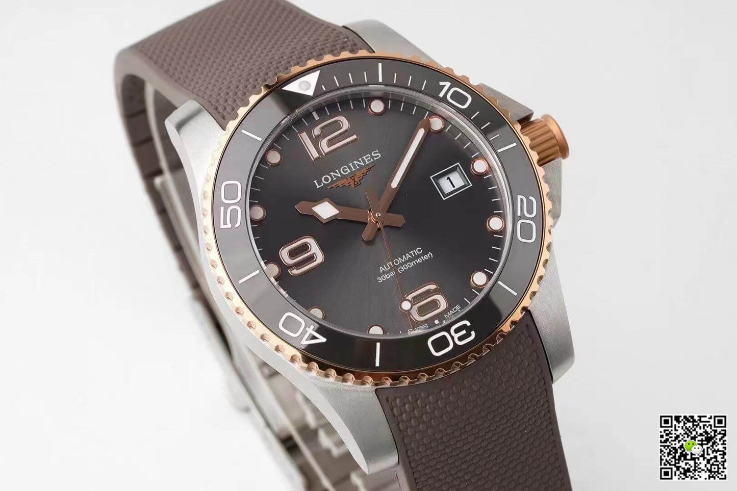 Longines Concas L3.781.3.78.9 ZF Factory Grey Dial