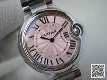 Ballon Bleu De Cartier WE902073 33mm V6 Factory Pink Dial