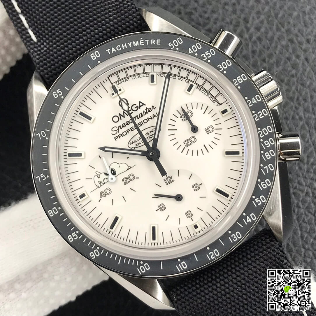 Omega Speedmaster Snoopy Award 311.32.42.30.04.003 OM Factory V2 White Dial