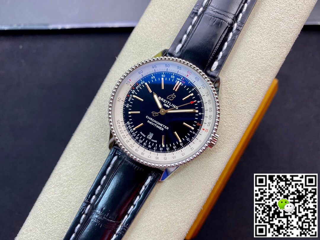 Breitling Navitimer 1 A17326211B1P1 V7 Factory Black Dial