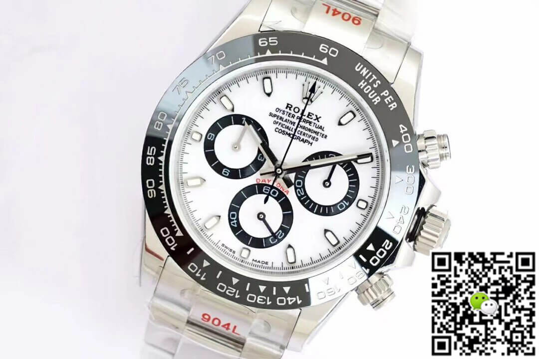 Rolex Cosmograph Daytona M116500LN-0001 EW Factory White Dial