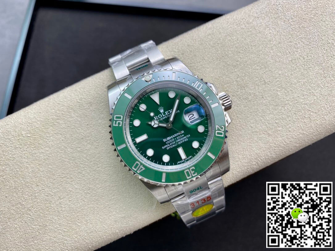 Rolex Submariner 116610LV-97200 ZF Factory Green Dial Stainless Steel Strap