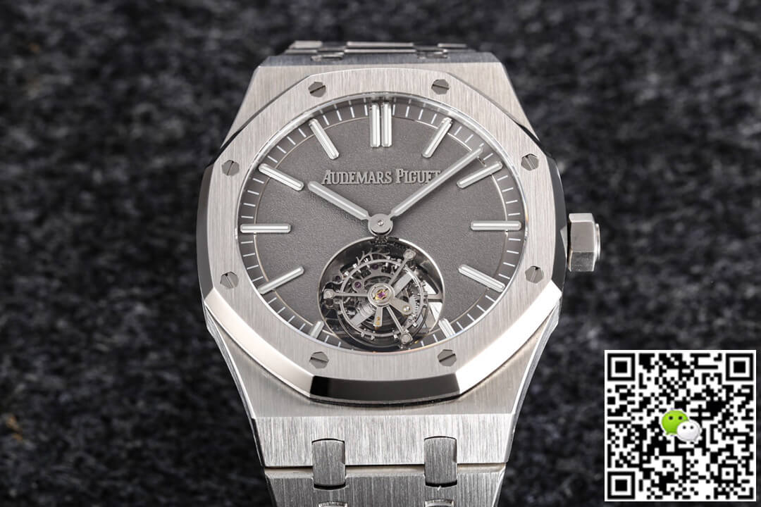 Audemars Piguet Royal Oak Tourbillon 26530TI.OO.1220TI.01 R8 Factory Dark Grey Dial
