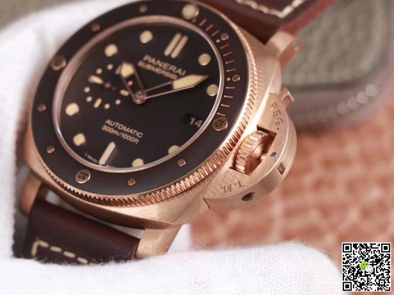 Panerai Submersible PAM00968 King of Bronze VS Factory Brown Dial