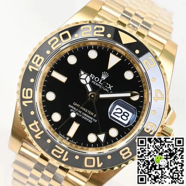 Rolex GMT Master II M126718grnr-0001 EW Factory Black Dial