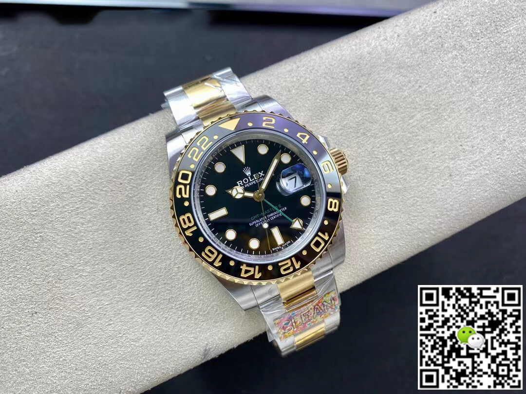Rolex GMT Master II 116713-LN-78203 Clean Factory Yellow Gold