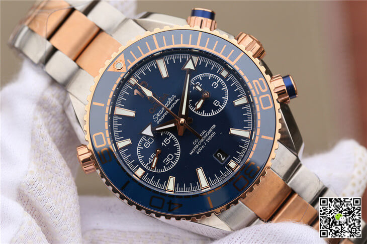 Omega Seamaster Ocean Planet 600M 215.20.46.51.03.001 OM Factory Blue Dial