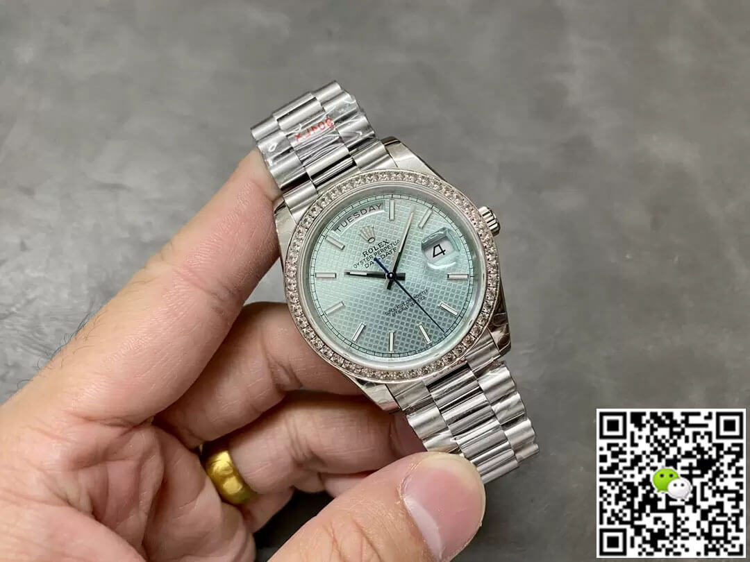 Rolex Day Date 228236 GM Factory V2 Counterweight Version Blue Dial