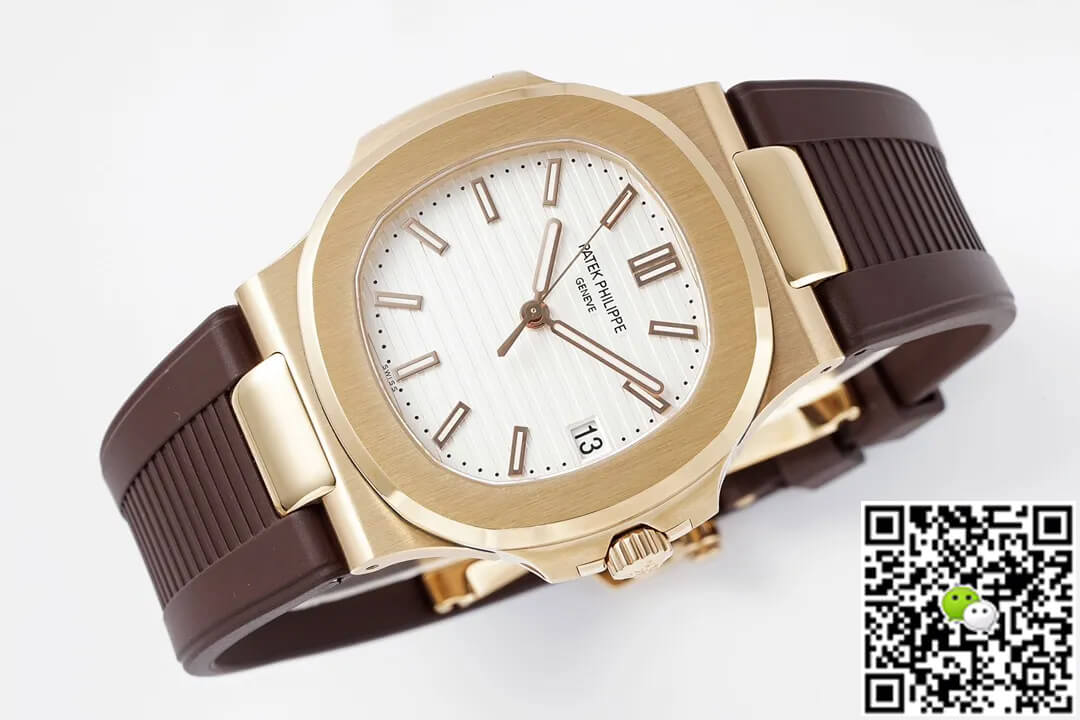 Patek Philippe Nautilus 5711 PPF Factory Brown Rubber Strap