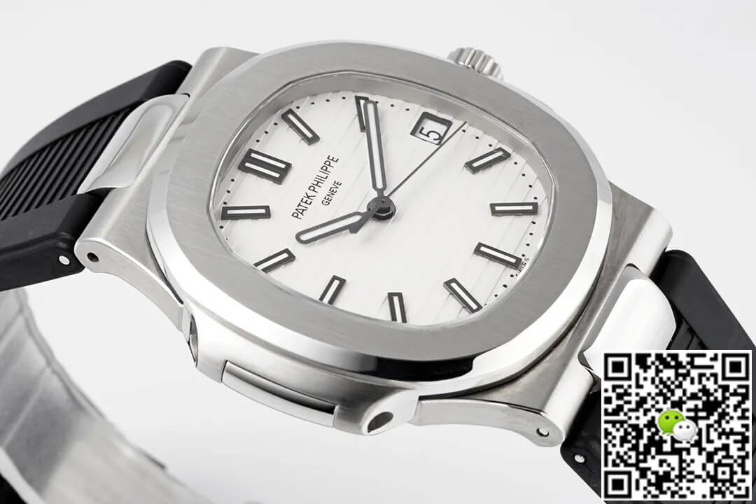 Patek Philippe Nautilus 5711 PPF Factory White Dial Rubber Strap